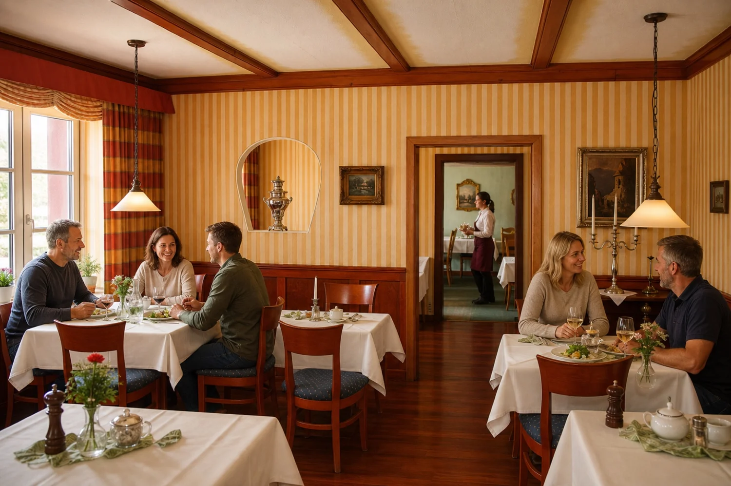 Restaurant im Hotel Brügges Loui